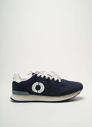 Baskets bout rond bout rond bleu ECOALF homme