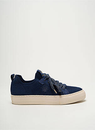 Baskets bout rond talon plat jusqu'à 3cm bleu NO NAME femme
