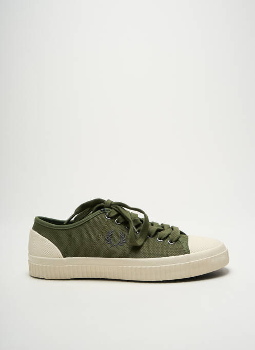 Baskets vert FRED PERRY pour homme