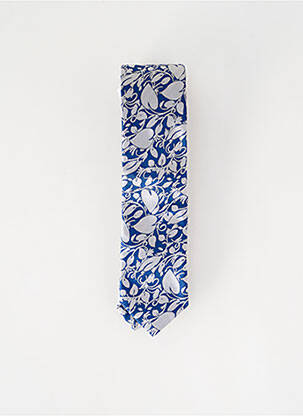 Cravate imprimé fantaisie bleu STRELLSON homme