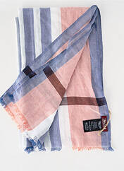 Foulard bleu MCS pour homme seconde vue