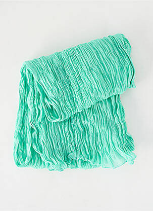 Foulard vert PALME pour femme