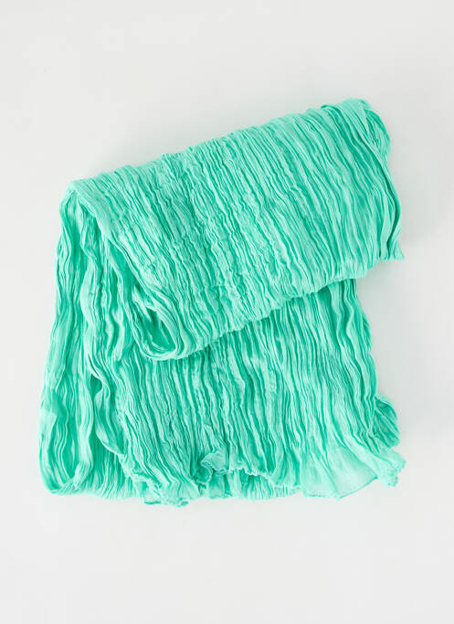 Foulard vert PALME pour femme