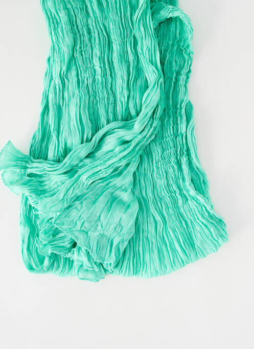Foulard vert PALME pour femme