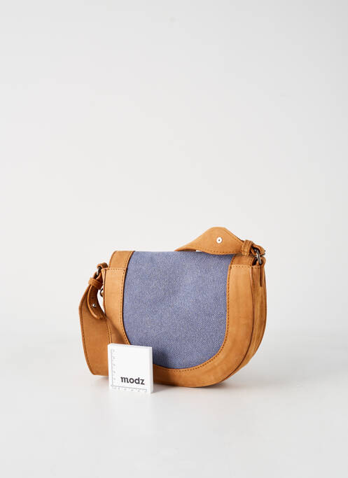 Sac multipoches bleu BIBA femme