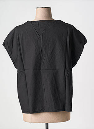 Blouse manches courtes manches courtes noir NÜ femme