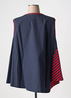 Top stretch manches courtes rouge ALEMBIKA femme