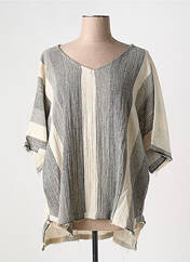 Blouse gris OZAI N KU pour femme seconde vue