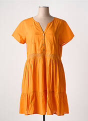 Robe mi-longue orange AGATHE & LOUISE pour femme seconde vue