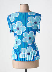 T-shirt bleu LEO & UGO pour femme seconde vue