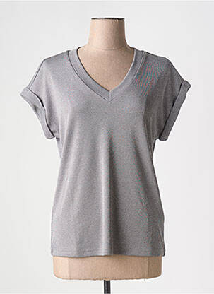 T-shirt gris NÜ pour femme