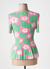 T-shirt vert LEO & UGO pour femme seconde vue