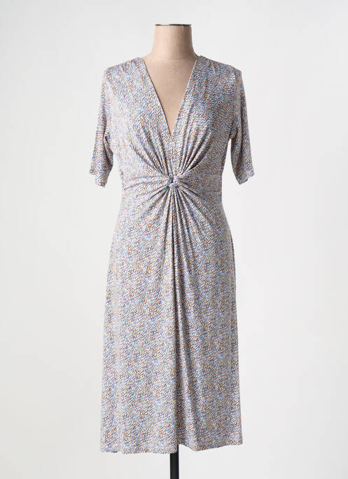 Robe mi-longue bleu SURKANA pour femme