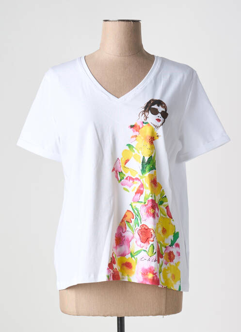T-shirt blanc LEO & UGO pour femme
