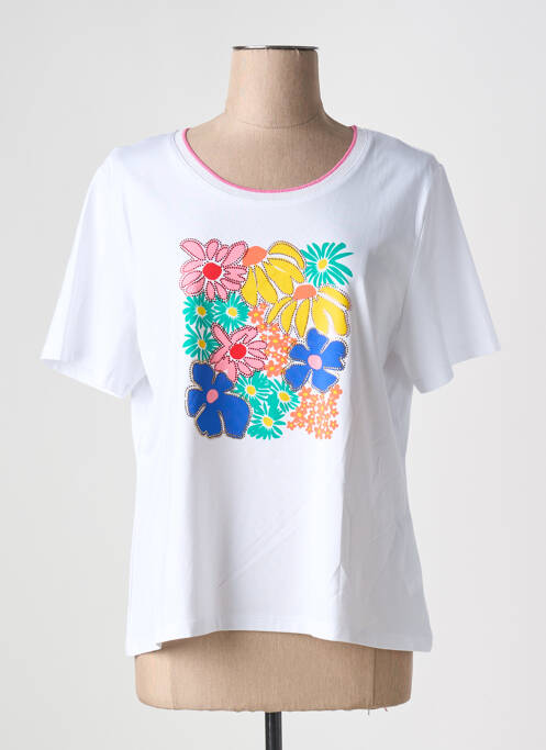 T-shirt blanc LEO & UGO pour femme