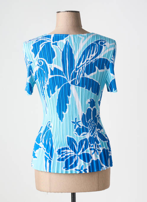 T-shirt bleu LEO & UGO pour femme