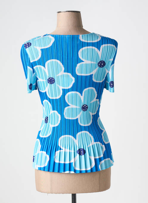 T-shirt bleu LEO & UGO pour femme