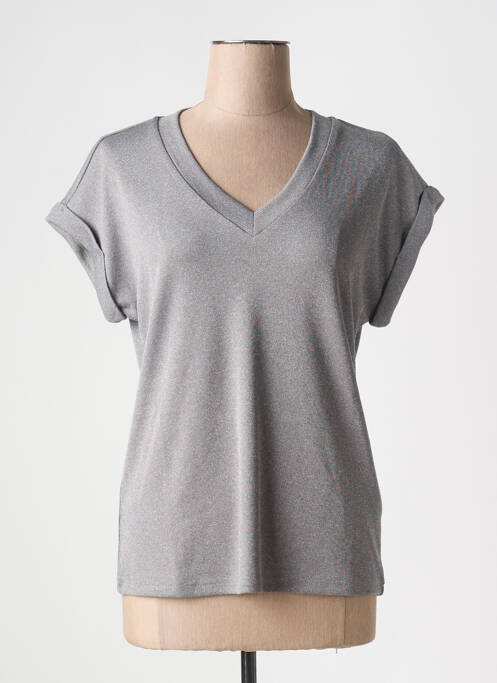 T-shirt gris NÜ pour femme