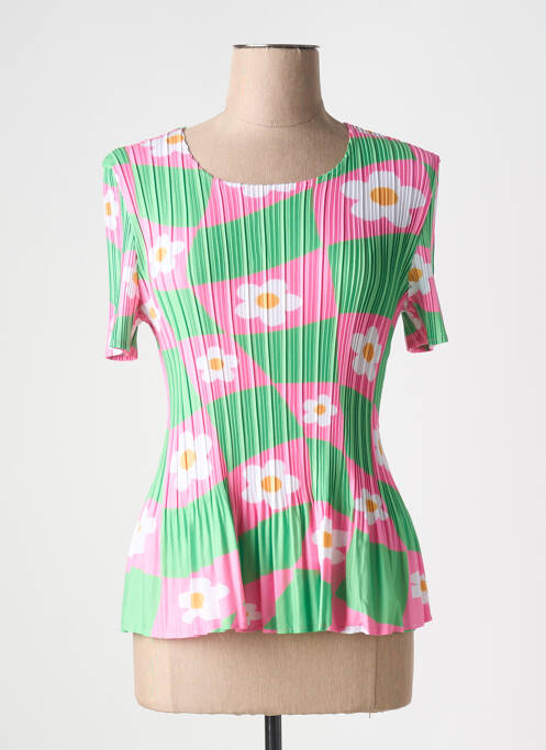 T-shirt vert LEO & UGO pour femme