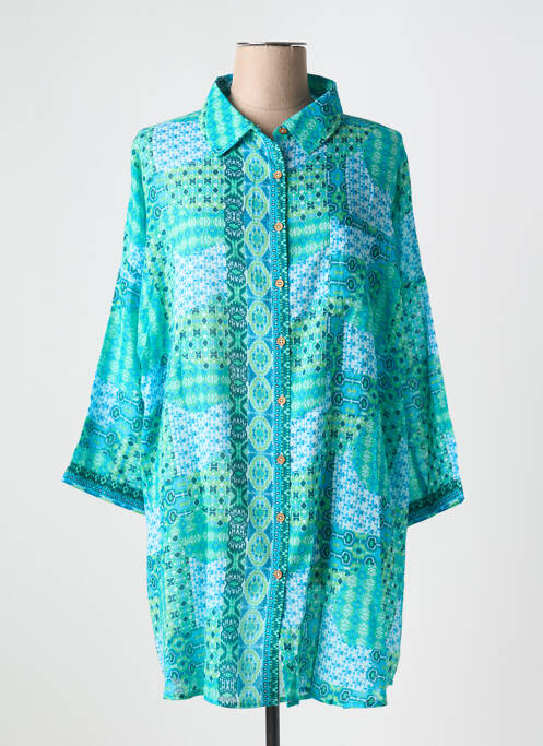 Tunique manches longues vert L'ATELIER D'ANNA pour femme