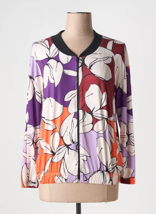 Veste casual violet SCORZZO pour femme