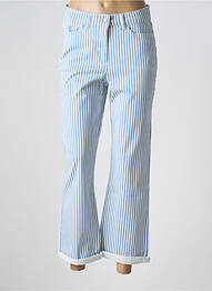Jeans coupe droite stretch taille normale bleu RECOVER C.C. femme