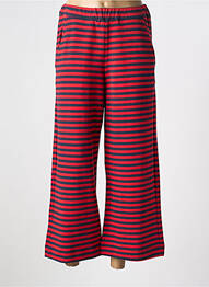 Pantalon 7/8 taille haute taille haute rouge ALEMBIKA femme