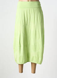 Jupe longue taille normale vert VETONO femme