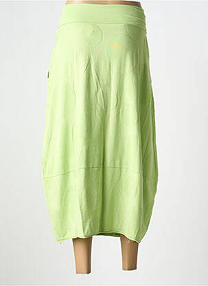 Jupe longue taille normale vert VETONO femme