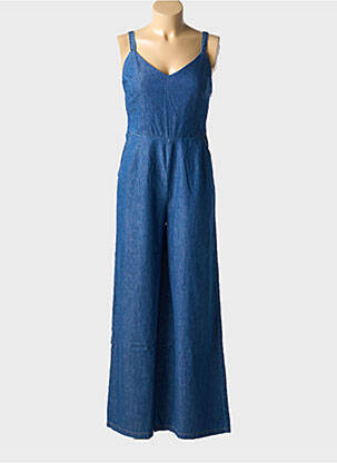 Combi-pantalon fines bretelles fines bretelles bleu SURKANA femme