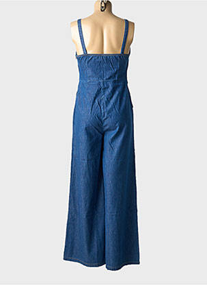 Combi-pantalon fines bretelles fines bretelles bleu SURKANA femme