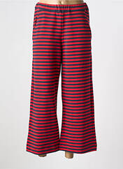 Pantalon 7/8 rouge ALEMBIKA pour femme seconde vue