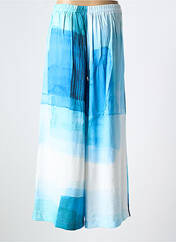 Pantalon large bleu K pour femme seconde vue