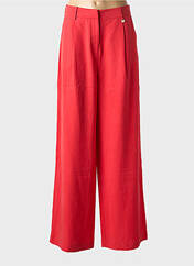 Pantalon large rouge LOLA CASADEMUNT pour femme seconde vue