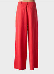 Pantalon large rouge LOLA CASADEMUNT pour femme seconde vue