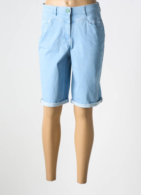 Bermuda bleu RECOVER C.C. pour femme