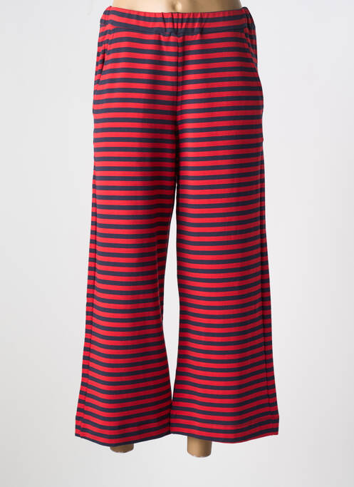 Pantalon 7/8 rouge ALEMBIKA pour femme