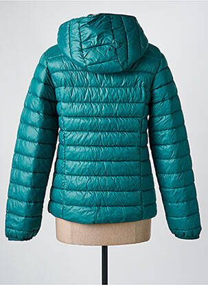 Doudoune poches a capuche vert C'EST BEAU LA VIE femme
