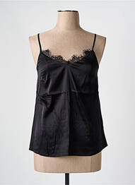 Top stretch fines bretelles noir ESPRIT femme