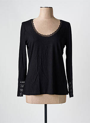 T-shirt manches longues manches longues noir ESPRIT femme