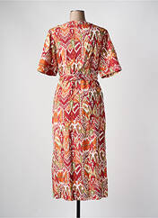 Robe longue orange JULIE GUERLANDE pour femme seconde vue