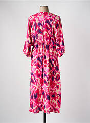 Robe longue rose JULIE GUERLANDE pour femme seconde vue