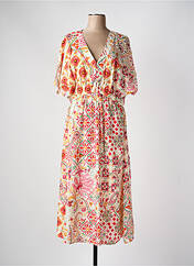 Robe longue rouge C'EST BEAU LA VIE pour femme seconde vue