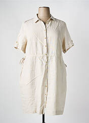 Robe mi-longue beige JULIE GUERLANDE pour femme seconde vue