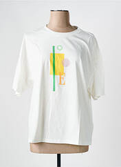 T-shirt beige ESPRIT pour femme seconde vue