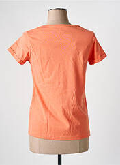 T-shirt orange C'EST BEAU LA VIE pour femme seconde vue