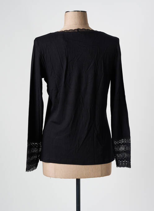 T-shirt manches longues manches longues noir ESPRIT femme