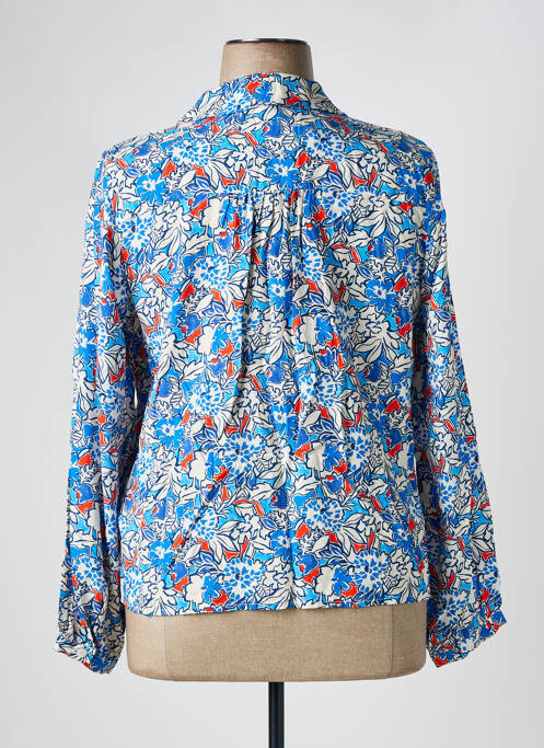 Chemisier bleu JULIE GUERLANDE pour femme