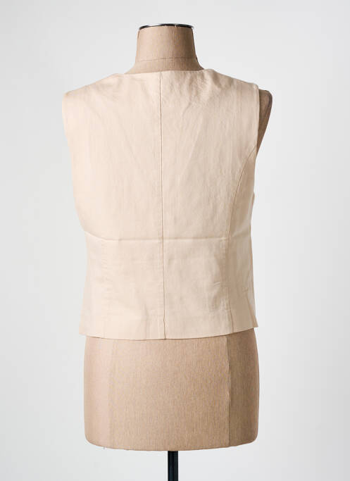 Gilet sans manche beige C'EST BEAU LA VIE pour femme