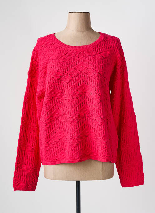 Pull rose C'EST BEAU LA VIE pour femme